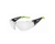 Biosphere Safety Glasses Black/Lime Temple Clear 10pr/Pk