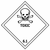 Sign ACM - Toxic Class 6.1 - 295x295mm