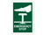Sign ACM - Emergency Stop - 240x340mm