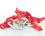Safety Chain 8mm Plastic Red/White 25mt/roll