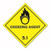 Sign ACM - Hazchem 5.1 Oxidizing Agent ACM - 600x400mm
