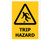 Sign PVC - Trip Hazard PVC - 180x250mm