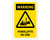 Sign ACM - Forklifts in Use - 240x400mm
