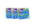 Chux Regular Superwipe Blue/Purple 10/Pk