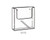 Brochure Holder A4 Wall Single Unlinked