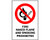 Sign ACM - No Smoke/Naked Flame - 240x340mm