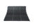 Cushion Foot Solid Black 914x914mm