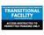 Sign ACM - Transitional Facility - 300x450mm