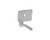 Wall Bracket Stainless Steel 1 Hook