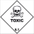Label S/A - TOXIC 6.1 -250x250mm