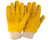 Armour Yellow Latex Full Coat Glove