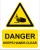 Custom Made Sticker - Danger Keep Hands Clear 250x170mm