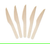 Wooden Knife 3000/ctn - 165mm
