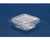 Tamper Proof Clear RPET 120x120x40mm 250ml 250/Ctn