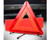 Warning Triangle on Stand