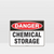 Sign Chemical Storage 600x200mm