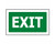 Sign ACM - Exit - Green 340x200mm