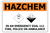 Sign ACM - Hazchem Class 6.1 & 8 - 600x400mm