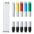 White Fibre Glass TC Handle - 1.3mx25mm Cap