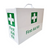 First Aid Kit White Metal Cabinet Wall Mount 76-100 People