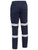 Bisley Taped Biomotion Cargo Pants Elastic Waist