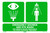 Emergency Shower & Eye Wash W600mmxH480mm (Single Sided)
