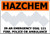 Sign ACM - Hazchem AWS 900x600mm (Class 2,3,4.1,6,8,9)
