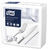 Tork Edge Emboss White Lunch Napkin Quarterfold