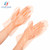 Glove PE C-Neck - Orange Tint 50pcs/Box 10box/Ctn
