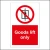 Sign ACM - Goods Lift Only 340x240mm