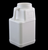 Square Flagon 5L – 100mm neck - White