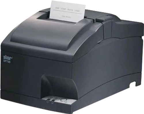 Star Micronics, SP742ME GRY US, Impact Receipt Printer, Ethernet, Auto Cutter, Internal Power Supply with Power Cable Incl.