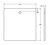 10" Square AR500 Steel Target CAD Layout