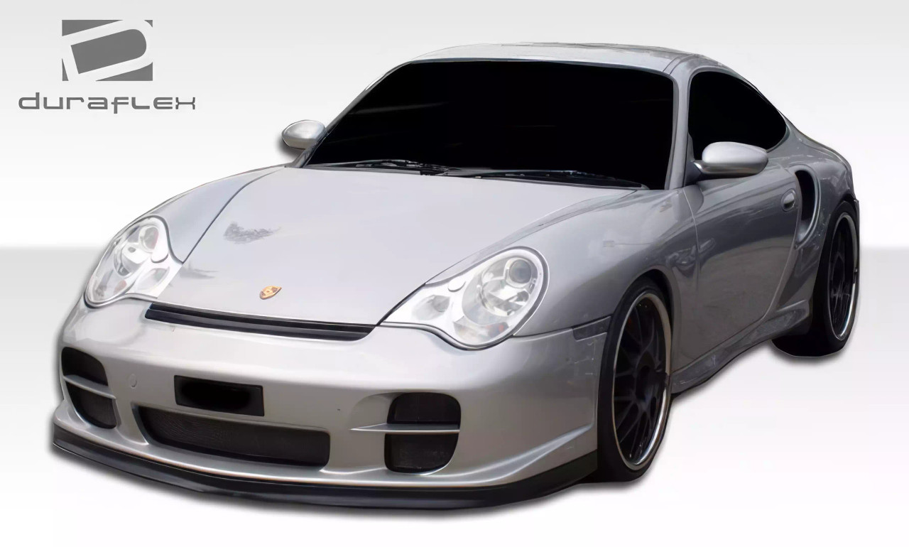 2002-2004 Porsche 911 Carrera 996 C2 C4 and 2001-2004 Porsche 911 Carrera  996 Turbo C4S Duraflex GT-2 Look Front Bumper Cover 2 Piece