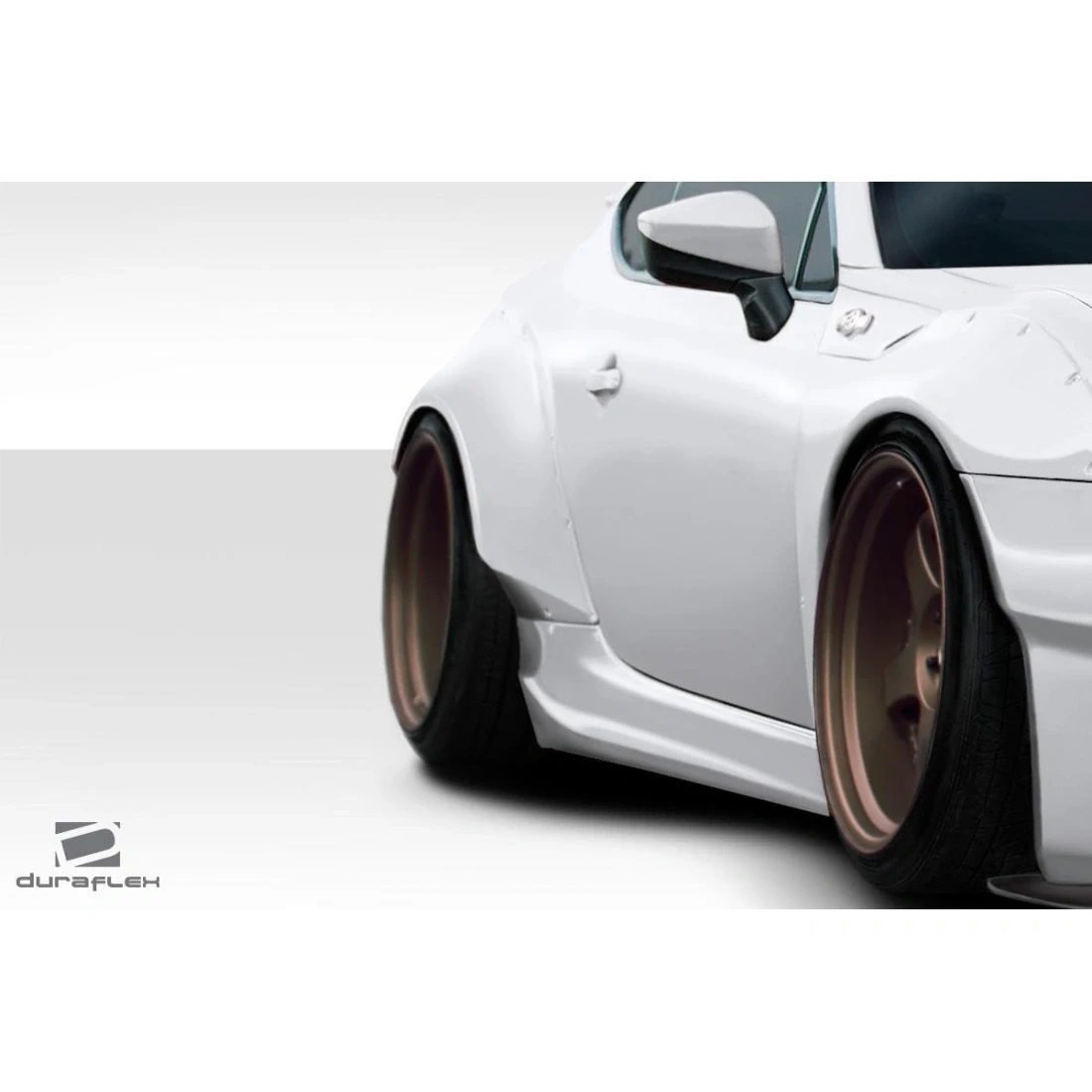 13-20 Scion FR-S Toyota 86 Subaru BRZ GT500 V2 Rear Fender Flares