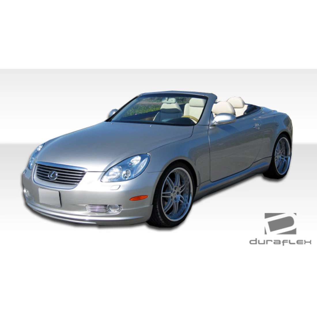 02-10 Lexus SC Series SC430 W-1 Side Skirts Rocker Panels