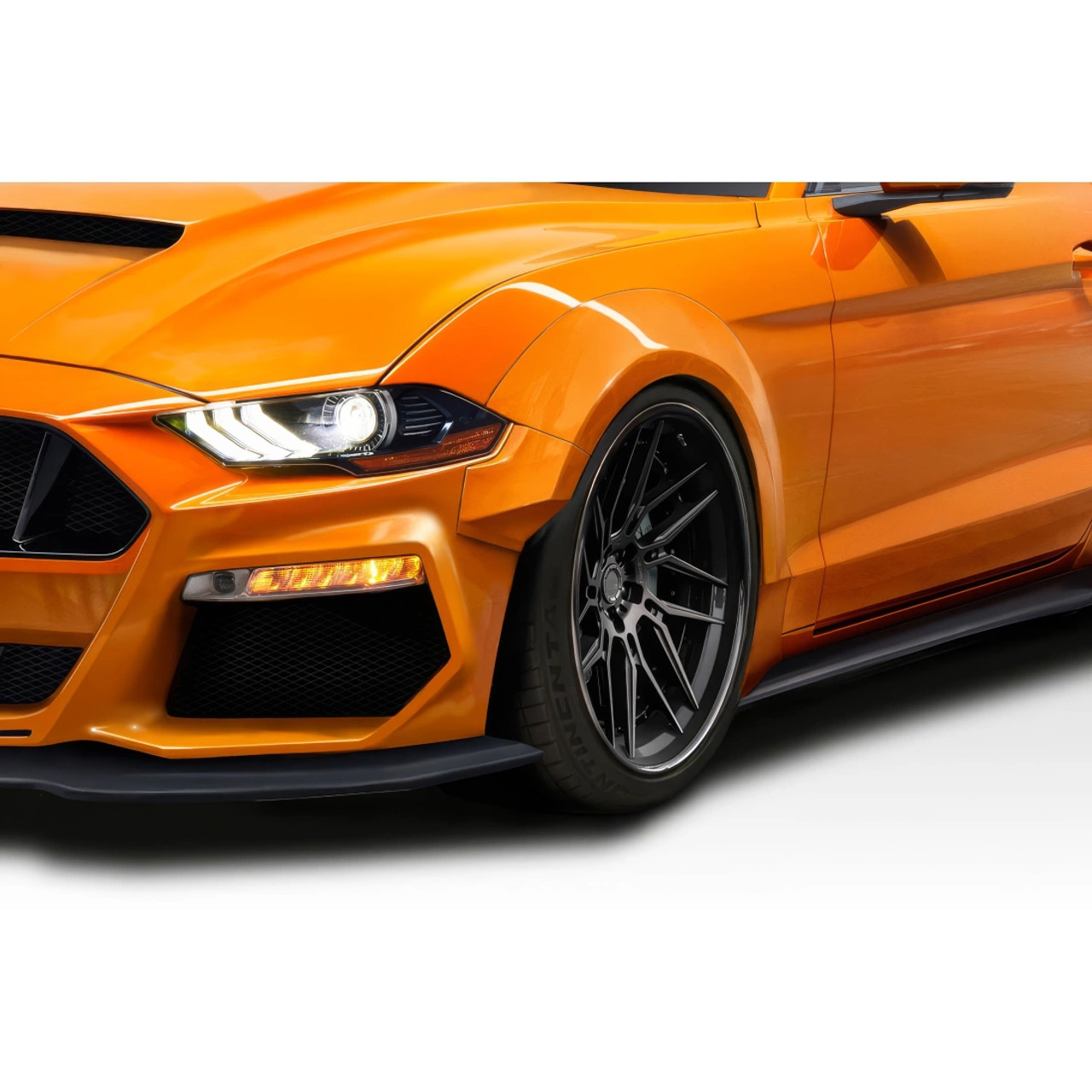 【G5194】超美品FENDER Mexico Mustang FG 2021 For Ford Mustang GT Fender Flares Wide Body Kit Wheel Arches