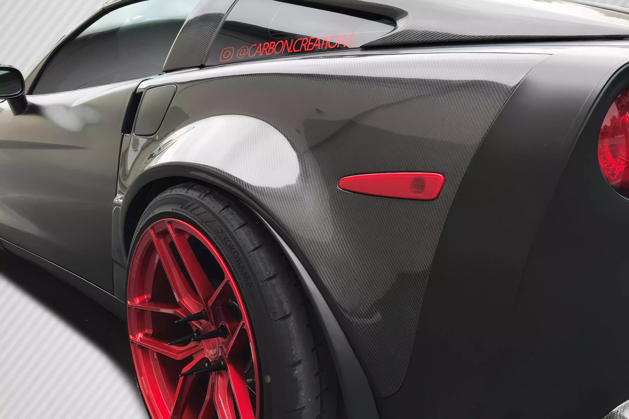 C6 Corvette Fender Flares - A Flare Of The Dramatic