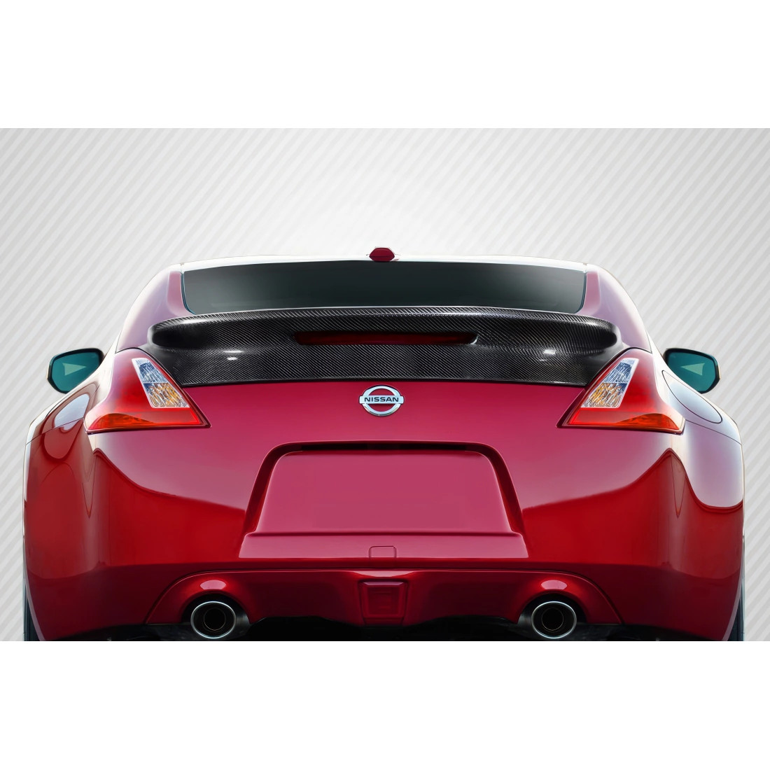 09-20 Nissan 370Z Z34 N3 Rear Wing Spoiler | Carbon Creations