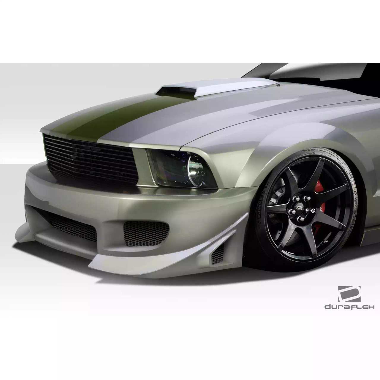 2005-2009 Ford Mustang Duraflex Blits Front Bumper - 1 Piece