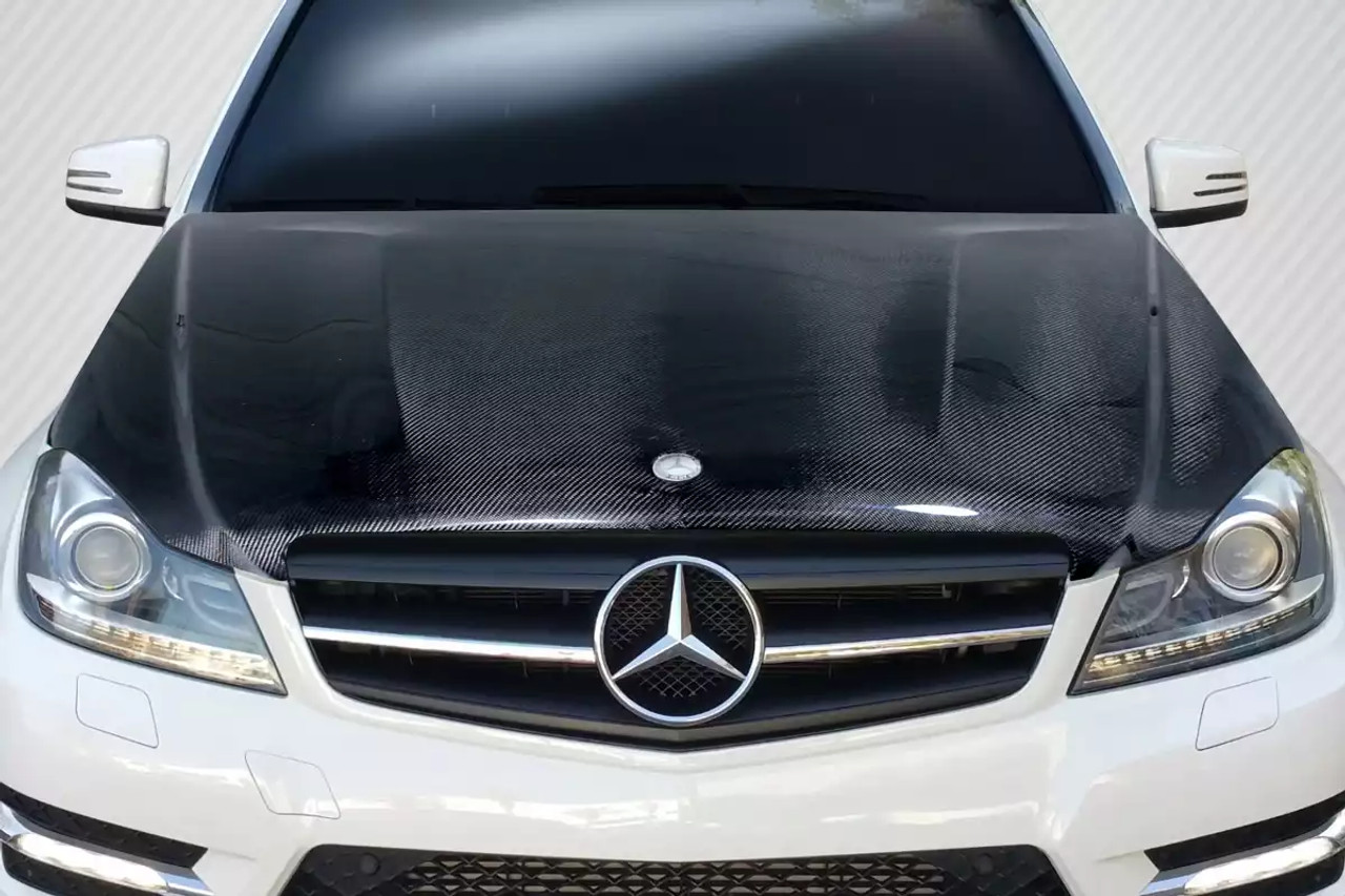 2012-2014 Mercedes Benz W204 C Class BKSS Style Hood (Not Fit AMG)