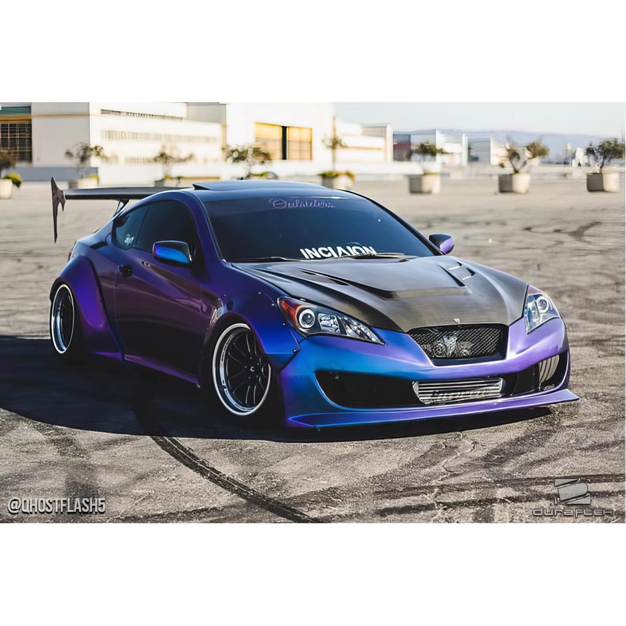2010-2012 Hyundai Genesis Coupe 2DR Duraflex Circuit Front