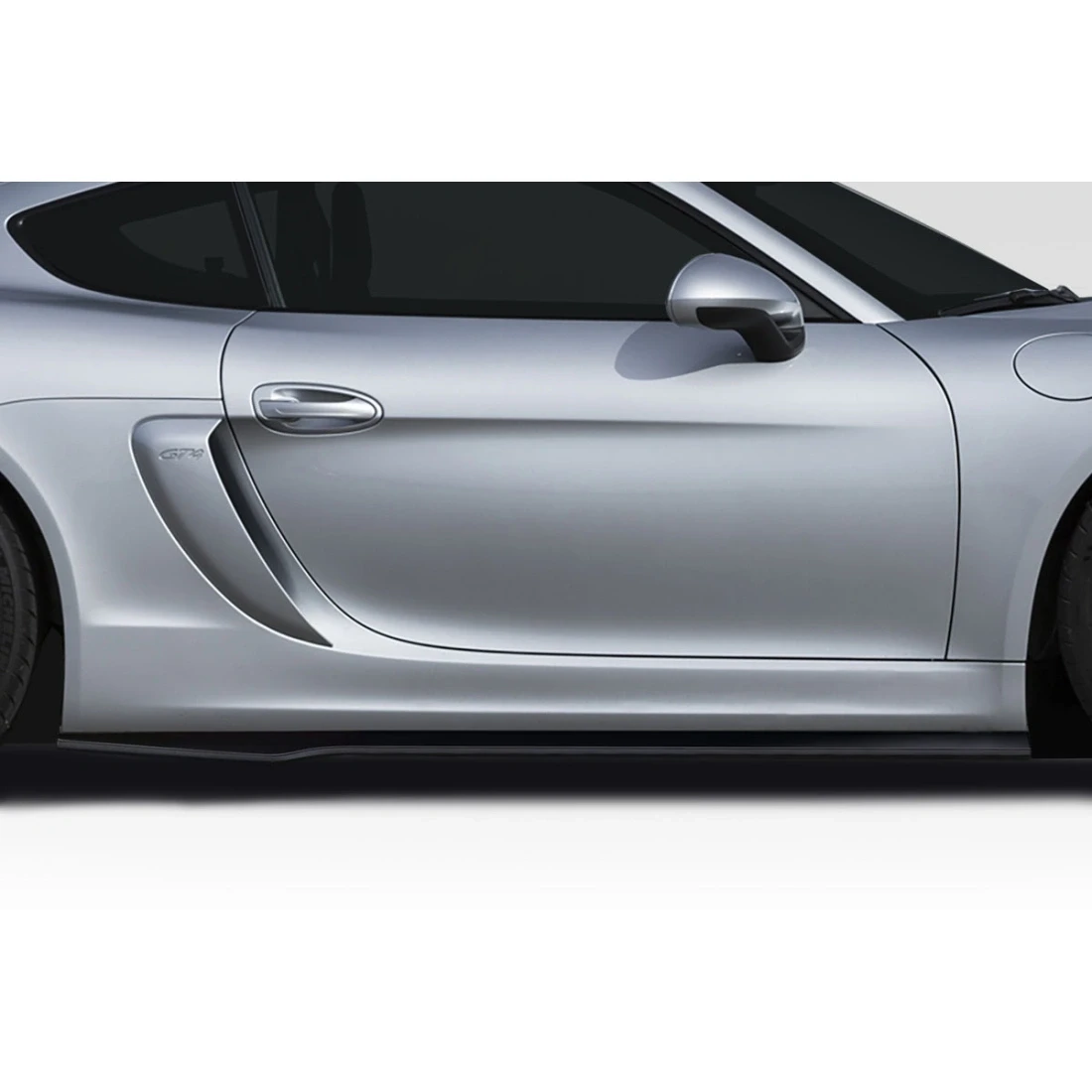 13-16 Porsche Cayman GT4 981 AF-1 Side Skirt Splitters ( GFK