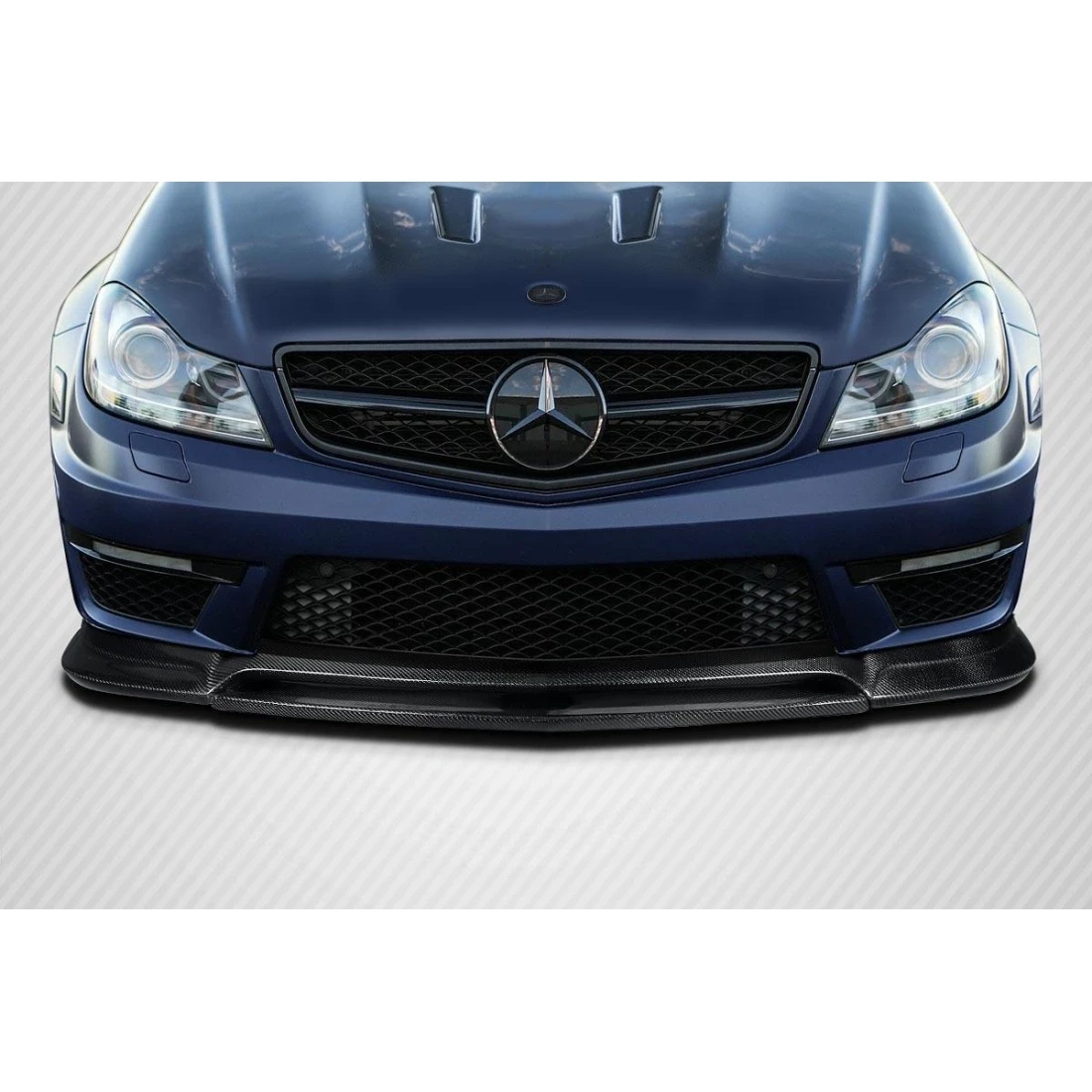 mercedes benz w204 c class carbon fiber front lip 2012-2014 C63 RSpec Spoiler Air Dam Enhance the look of your 2019 2008-2011 Mercedes Benz W204 C