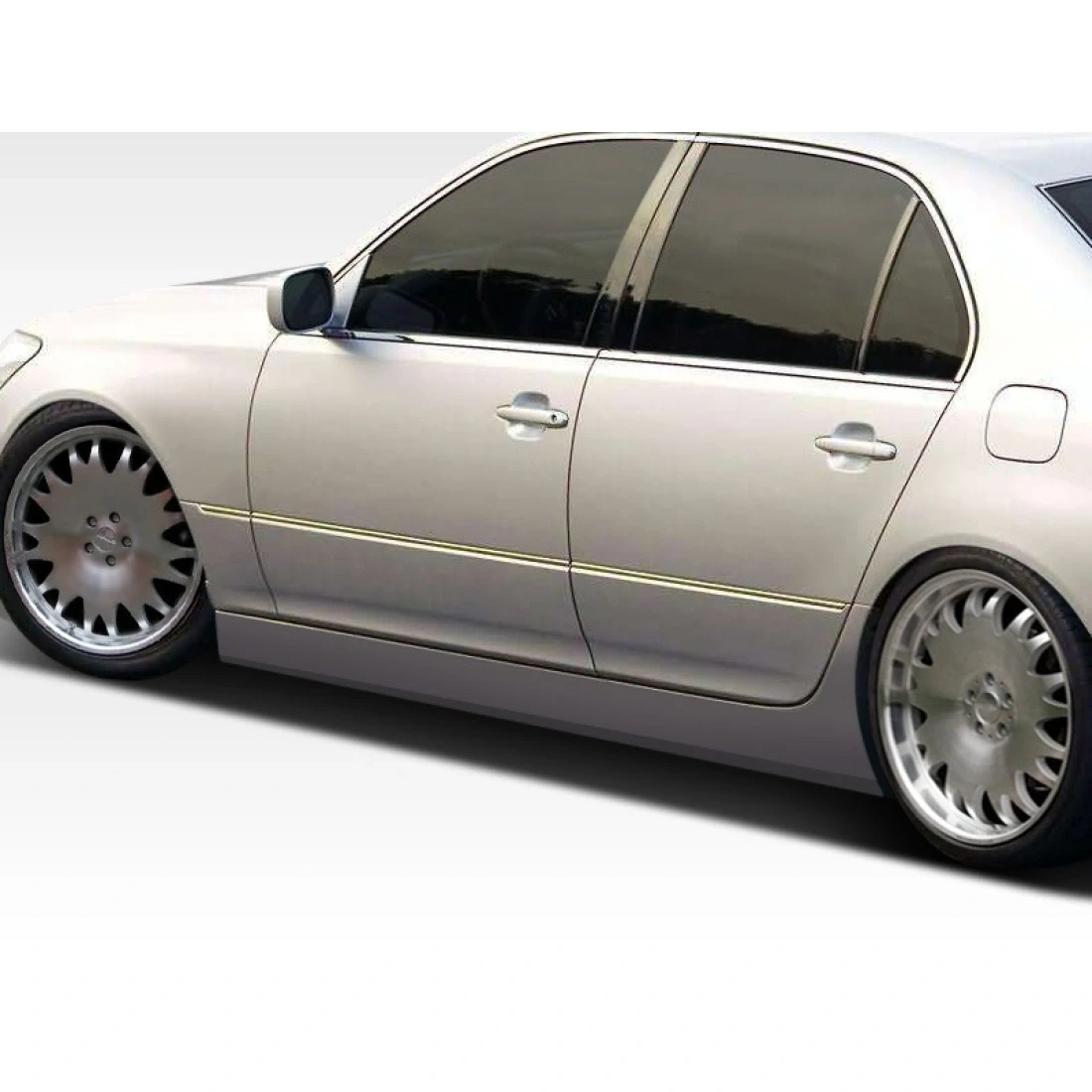 04-06 Lexus LS Series LS430 VIP Side Skirts Rocker Panels