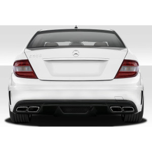 2012-2014 Mercedes C63 W204 4DR Sedan Black Series Look Rear Bumper - 1 Piece (S) - image 1