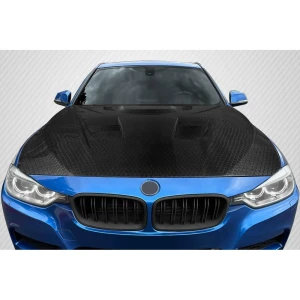 2012-2018 BMW 3 Series Eros Version 1 Carbon Fiber Hood - image 1