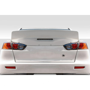 2008-2015 Mitsubishi Lancer Evolution 10 High Kick Rear Wing Spoiler - 1 piece - image 1