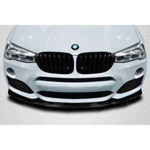 2015-2017 BMW X3 F25 X4 F26 CS Front Lip Spoiler Air Dam - 1 Piece - image 1