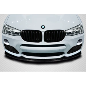 2015-2017 BMW X3 F25 X4 F26 CS Front Lip Spoiler Air Dam - 1 Piece - image 1